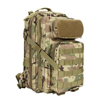 New Large Capacity Outdoor 45l Tactical Camo Backpack Manufacturers Density 600d Polyester 3p Military Backpack