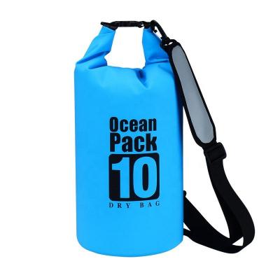 Hot sell hiking camping Swimmers 5L 10L 15L 20L Dry Bags Storage Backpack Swimming Drift surfing Waterproof bags