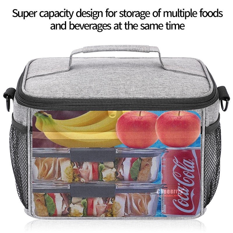 New Arrival Custom Insulated Lunch Box Thermal Picnic Lunch Bag 