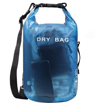 SAVE 2023 Lightweight Dry Bag Backpack, 2L/5L/10L/20L/30L/40L Transparent PVC Dry Bag Waterproof Dry Bags