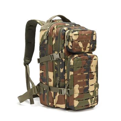 New outdoor 3P tactical backpack multi-functional large capacity camouflage backpack men's wilderness mountaineering backpack